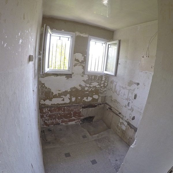 Pendant les travaux.