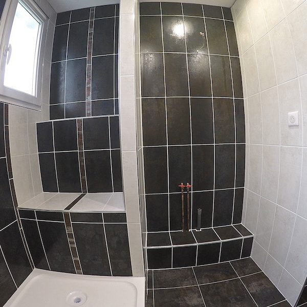 Pendant les travaux.