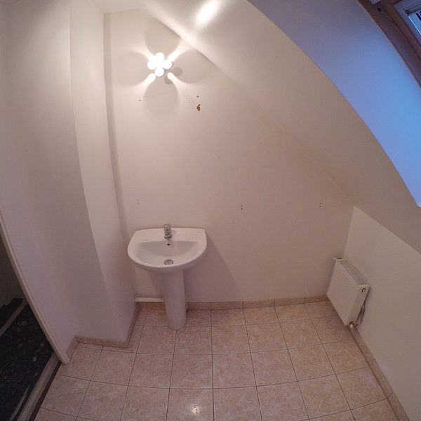 La salle de bain avant notre intervention