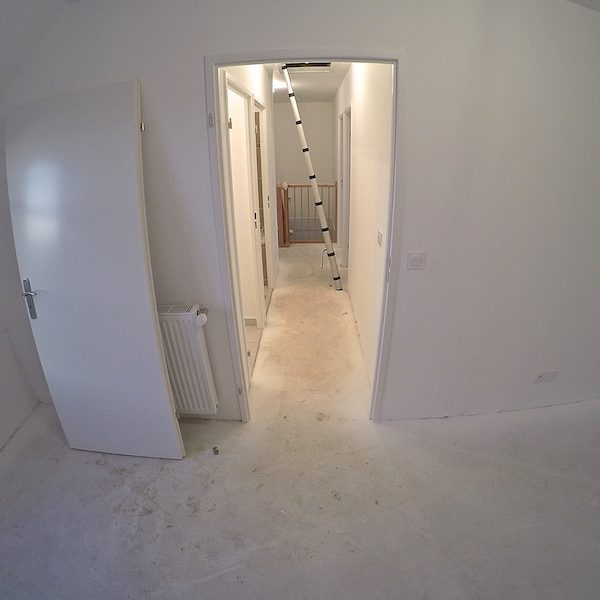 Couloir livré brute !