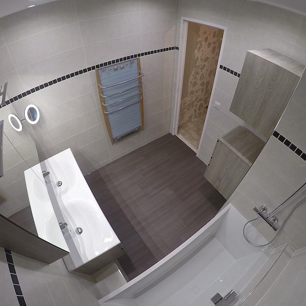 Baignoire Villeroy & Boch, gamme SQUARO EDGE 170cm x 75cm