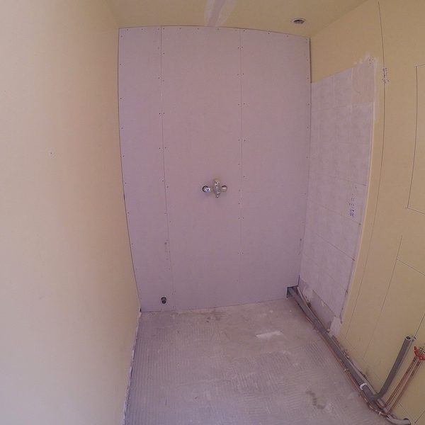 Pendant les travaux.
