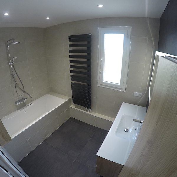 Le résultat après 7 jours de travaux