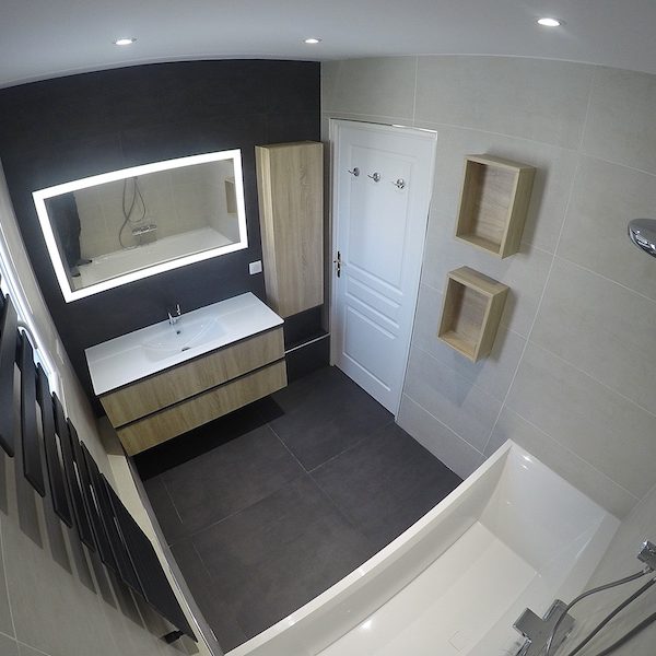 Le résultat après 7 jours de travaux