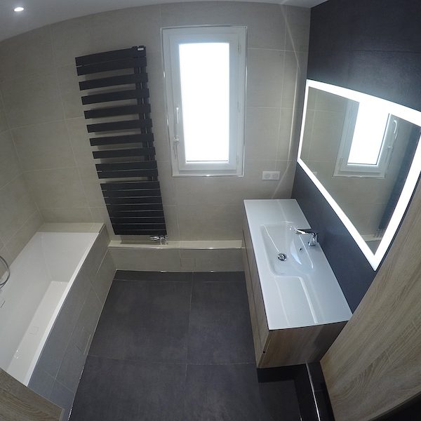 Le résultat après 7 jours de travaux