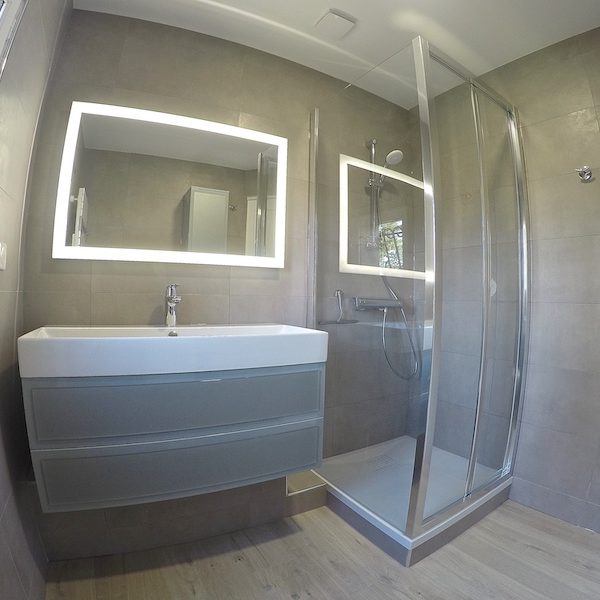 La salle de bain APRÈS notre intervention !