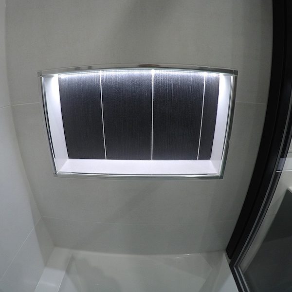 La salle de bain APRÈS notre intervention.