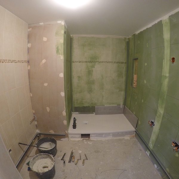 Pendant les travaux de transformation !