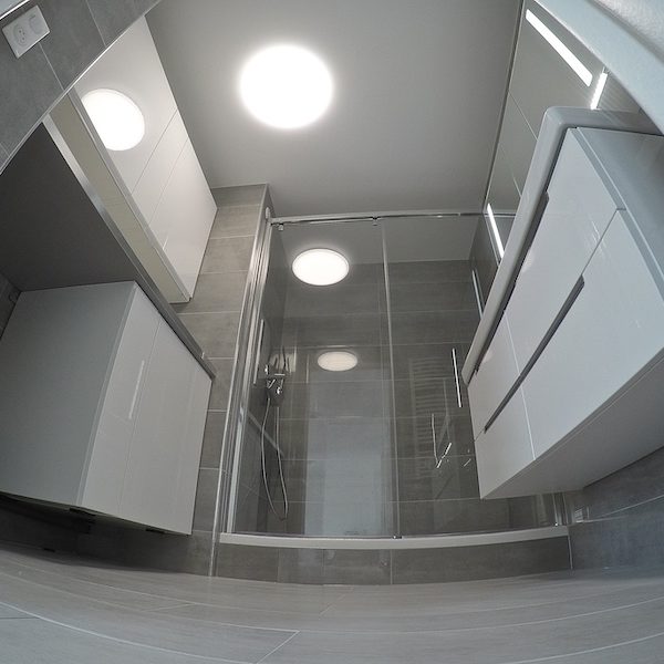 La salle de bain APRÈS notre intervention !