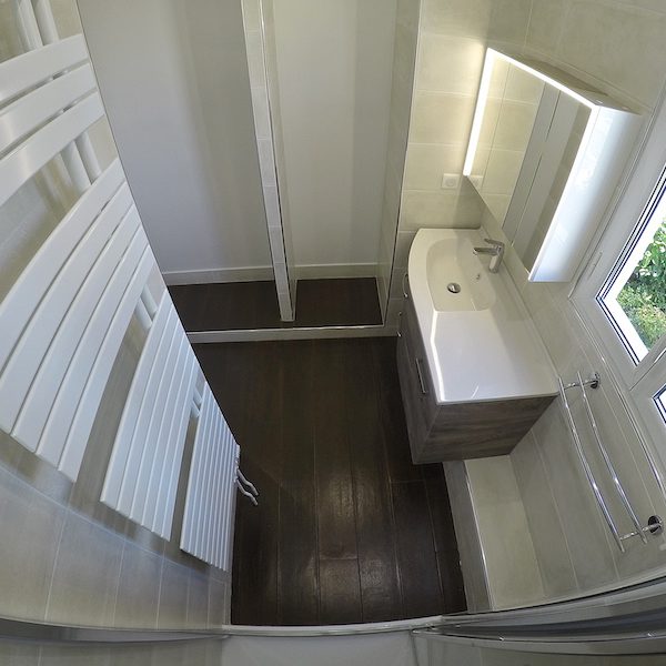 La salle de bain APRÈS notre intervention !