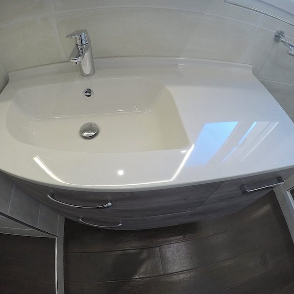 La salle de bain APRÈS notre intervention !
