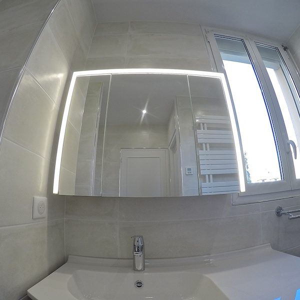 La salle de bain APRÈS notre intervention !