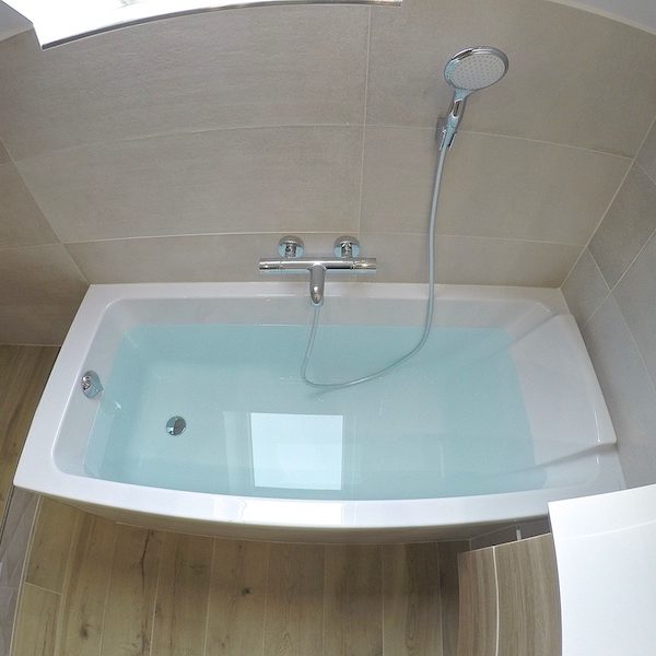 La salle de bain APRÈS notre intervention !