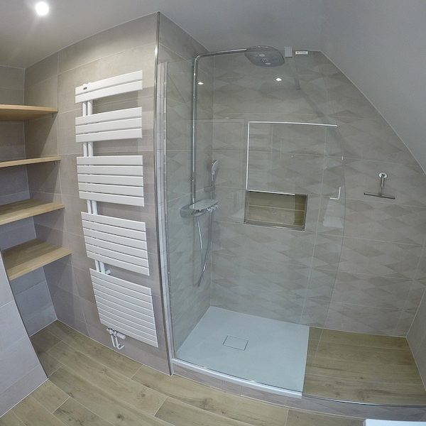 La salle de bain APRÈS notre intervention !