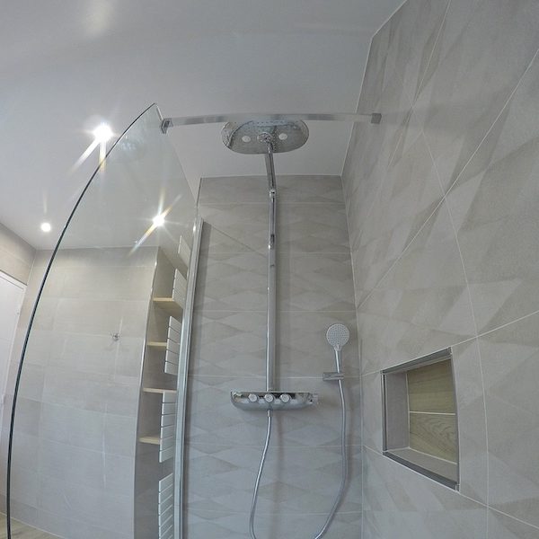 La salle de bain APRÈS notre intervention !