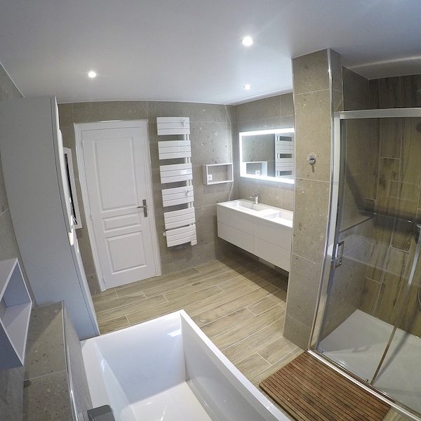 La salle de bain APRÈS notre intervention