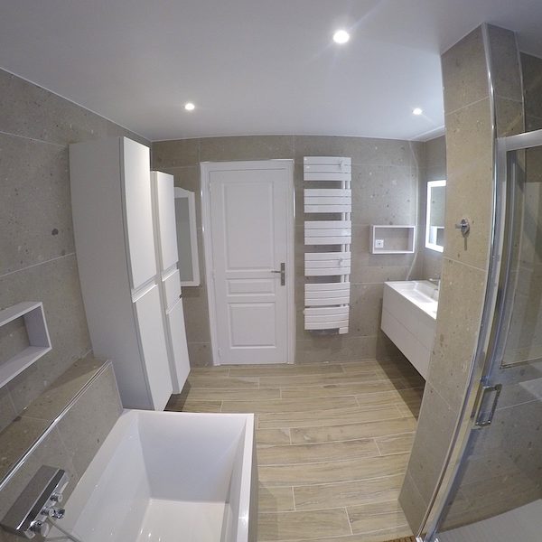 La salle de bain APRÈS notre intervention