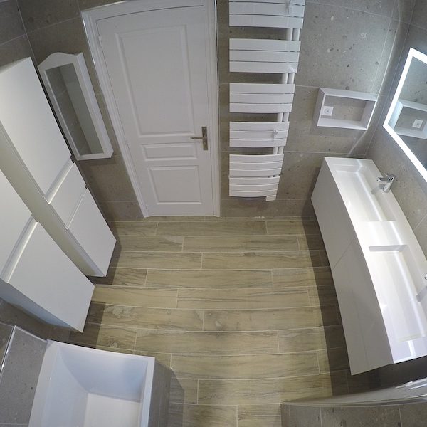 La salle de bain APRÈS notre intervention