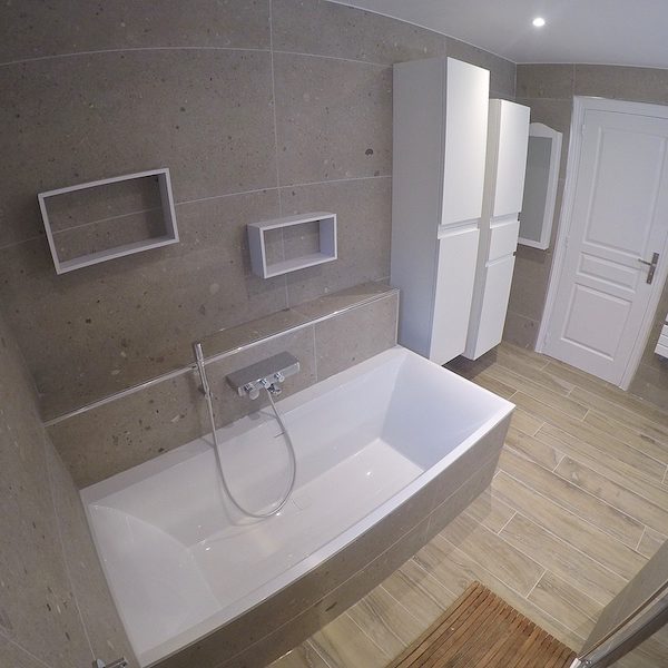 La salle de bain APRÈS notre intervention