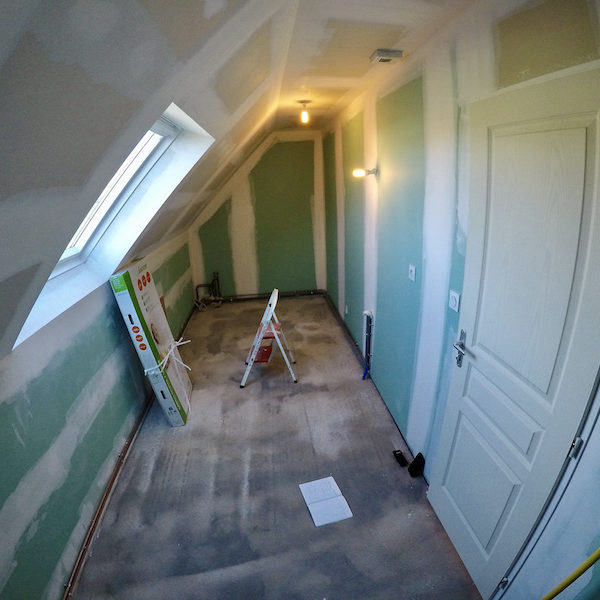 Le local AVANT notre intervention !