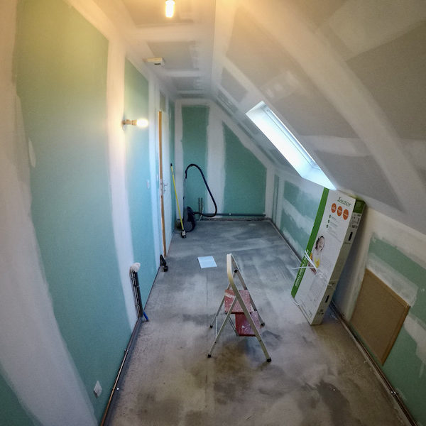 Le local AVANT notre intervention !