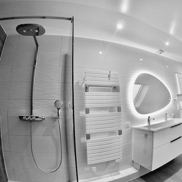 La Salle de bain APRÈS notre intervention !