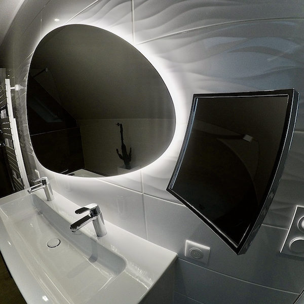 La Salle de bain APRÈS notre intervention !