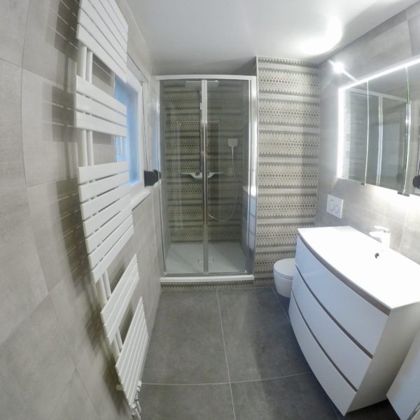 La salle de bain APRÈS notre intervention !