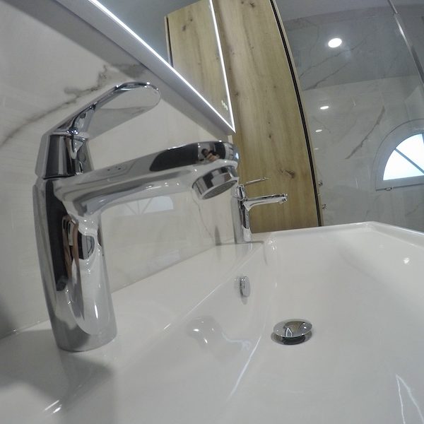 La salle de bain APRÈS notre intervention !