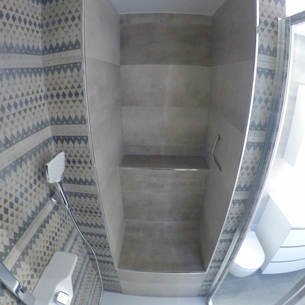 La salle de bain APRÈS notre intervention !