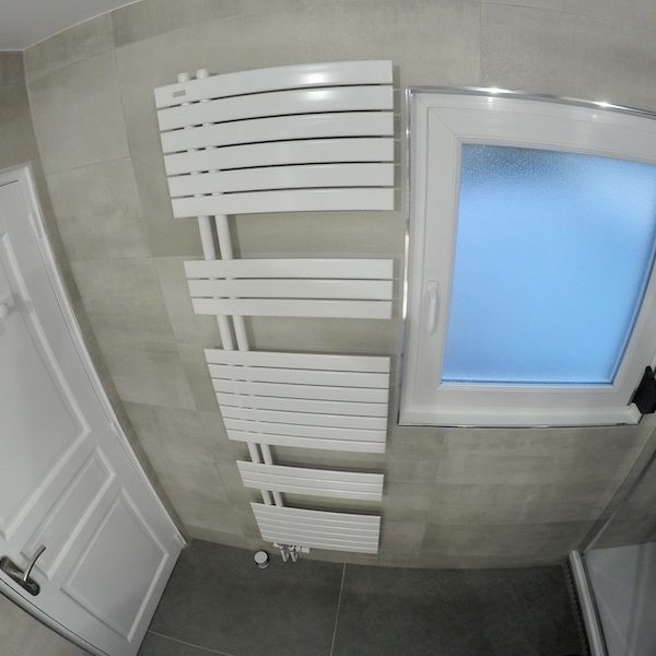 La salle de bain APRÈS notre intervention !