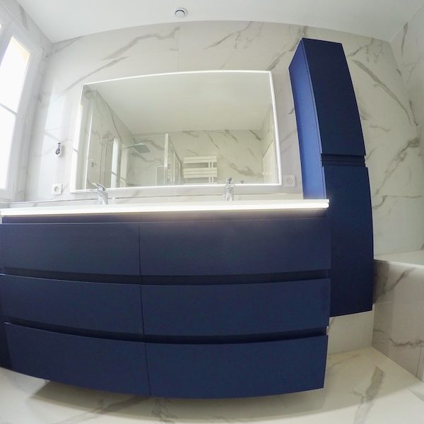 La salle de bain APRÈS notre intervention ! La salle de bain APRÈS notre intervention !