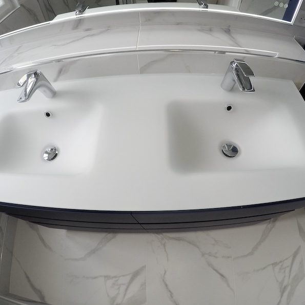 La salle de bain APRÈS notre intervention ! La salle de bain APRÈS notre intervention !