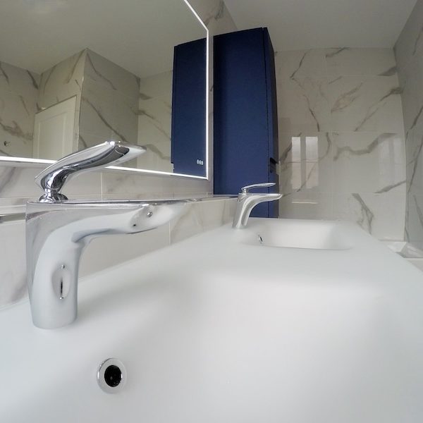 La salle de bain APRÈS notre intervention ! La salle de bain APRÈS notre intervention !