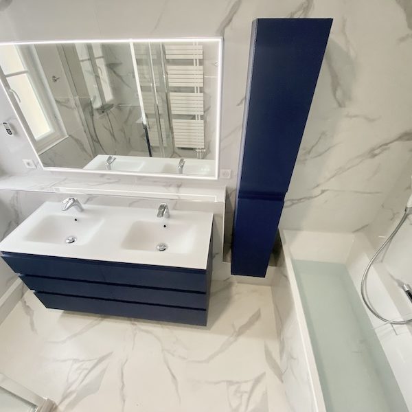 La salle de bain APRÈS notre intervention ! La salle de bain APRÈS notre intervention !