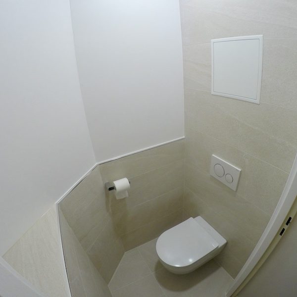 Le local WC rénové !