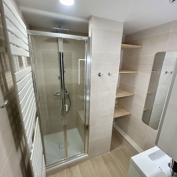 La salle de bain terminée !