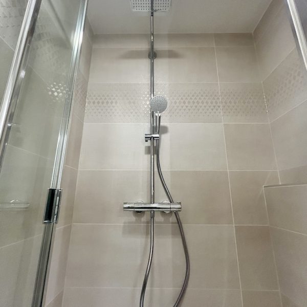 La salle de bain terminée !