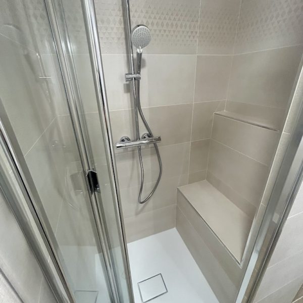 La salle de bain terminée !