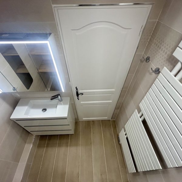 La salle de bain terminée !