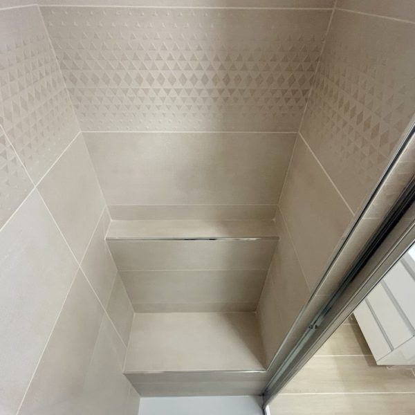 La salle de bain terminée !