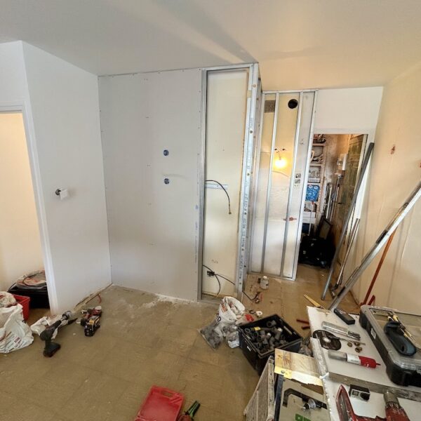 PENDANT les travaux ! PENDANT les travaux !